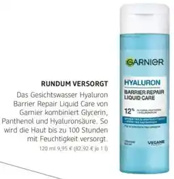 dm drogerie GARNIER Gesichtswasser Hyaluron Barrier Repair Liquid Care Angebot