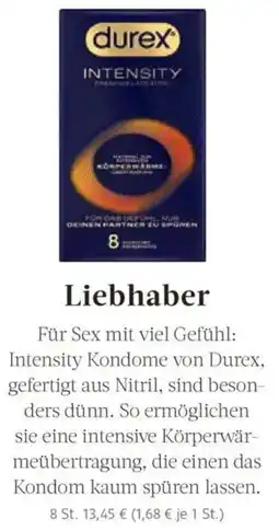 dm drogerie Durex Intensity Kondome Angebot