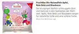 dm drogerie FruchtBar Bio-Reiswaffeln Apfel, Rote Bete und Blaubeere Angebot
