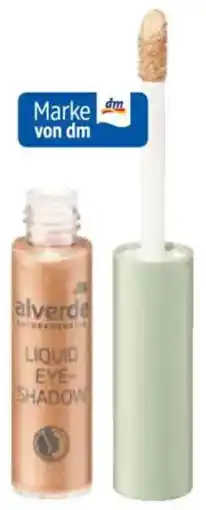 dm drogerie alverde NATURKOSMETIK Liquid Eyeshadow Angebot