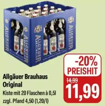 Feneberg Allgäuer Brauhaus Original Angebot