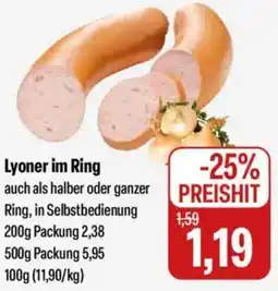 Feneberg Lyoner im Ring Angebot