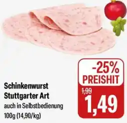 Feneberg Schinkenwurst Stuttgarter Art Angebot