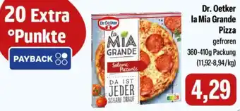 Feneberg Dr. Oetker la Mia Grande Pizza Angebot