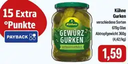 Feneberg Kühne Gurken Angebot