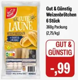 Feneberg Gut & Günstig Weizenbrötchen Angebot