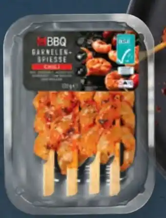 Aldi Süd BBQ Marinierte Garnelen-Spieße Angebot