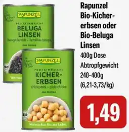 Feneberg Rapunzel Bio-Kichererbsen oder Bio-Beluga Linsen Angebot