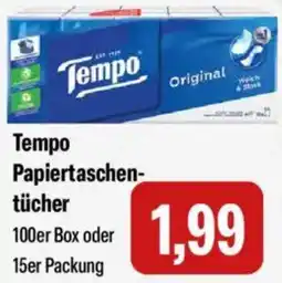 Feneberg Tempo Papiertaschentücher Angebot