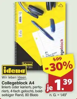 Famila Nord West idena Collegeblock A4 Angebot