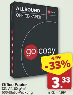 Famila Nord West go copy Office Papier Angebot