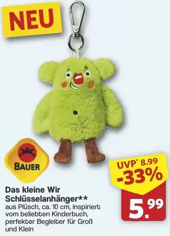 Famila Nord West BAUER Das kleine Wir Schlüsselanhänger Angebot