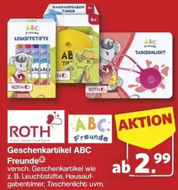 Famila Nord West Geschenkartikel ABC Freunde Angebot