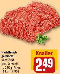 REWE Hackfleisch gemischt Angebot