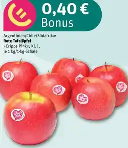 REWE Rote Tafeläpfel Angebot