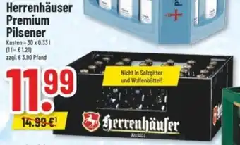trinkgut Herrenhäuser Premium Pilsener Angebot