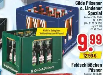 trinkgut Gilde Pilsener o. Lindener Spezial Angebot