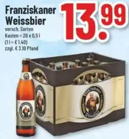 trinkgut Franziskaner Weissbier Angebot