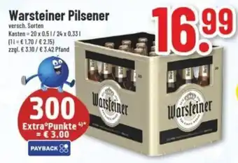 trinkgut Warsteiner Pilsener Angebot