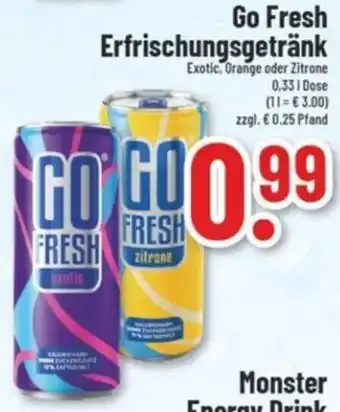 trinkgut Go Fresh Erfrischungsgetränk Angebot