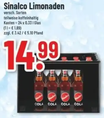 trinkgut Sinalco Limonaden Angebot