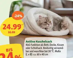Fressnapf AniOne Kuschelsack Angebot