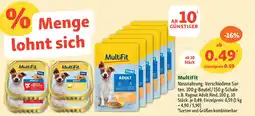 Fressnapf MultiFit Nassnahrung. Angebot