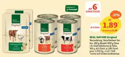 Fressnapf REAL NATURE Original Nassnahrung. Angebot