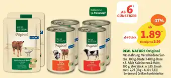 Fressnapf REAL NATURE Original Nassnahrung. Angebot