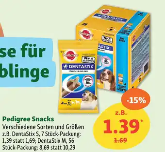 Fressnapf Pedigree Snacks Angebot