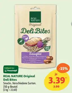 Fressnapf REAL NATURE Original Deli Bites Angebot