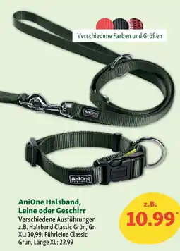 Fressnapf AniOne Halsband, Leine oder Geschirr Angebot