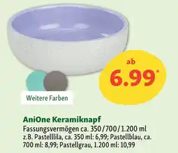 Fressnapf AniOne Keramiknapf Angebot