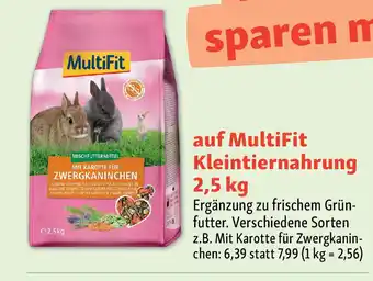 Fressnapf MultiFit Kleintiernahrung Angebot