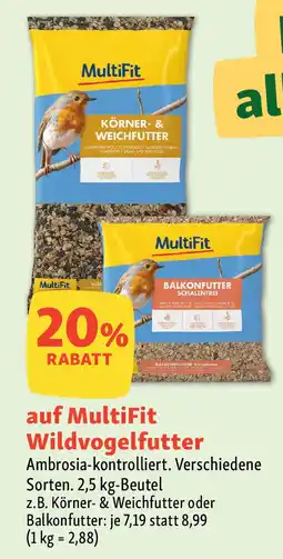 Fressnapf MultiFit Wildvogelfutter Angebot