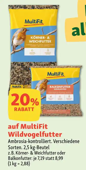 Fressnapf MultiFit Wildvogelfutter Angebot