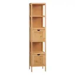 Netto Marken-Discount kleankin Badezimmerschrank Bambus Angebot