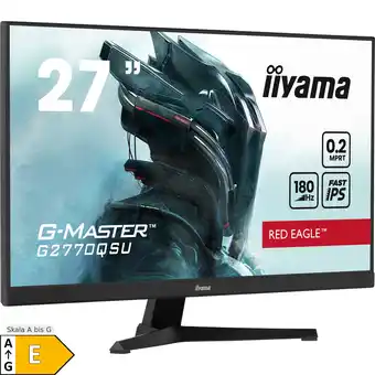 Netto Marken-Discount Iiyama Gaming-Monitor G-Master G2770QSU-B6 Red Eagle Angebot