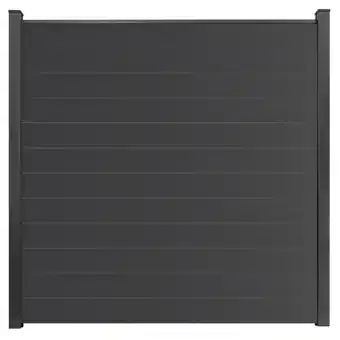toom Baumarkt GroJa Steckzaun 'BasicLine' schmal Stecksystem anthrazitgrau 180 x 180 cm Angebot