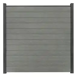 toom Baumarkt GroJa Steckzaun 'BasicLine' schmal Stecksystem Holzfarben 180 x 180 cm Angebot