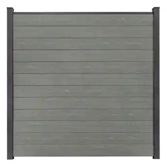 toom Baumarkt GroJa Steckzaun 'BasicLine' schmal Stecksystem Holzfarben 180 x 180 cm Angebot