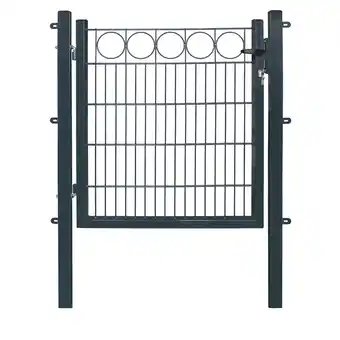 toom Baumarkt Arvotec Gartentor 'Exclusive' anthrazit 100 x 100 cm, mit Ringdekor Angebot