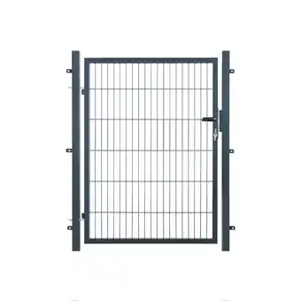 toom Baumarkt Arvotec Gartentor 'Essential' anthrazit 120 x 120 cm, mit Zaunanschluss Angebot