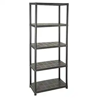 toom Baumarkt toom Kunststoffregal 170 x 71 x 38 cm 5 Böden à 30 kg Angebot