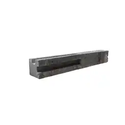 toom Baumarkt Beckers Betonzaun Betonzaunplatte 'Standard Linear' 200 x 38,5 x 3,5 cm grau Angebot