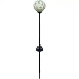 toom Baumarkt toom LED-Solar-Dekoleuchte 'Kugel' grün/weiß Ø 9 cm Angebot