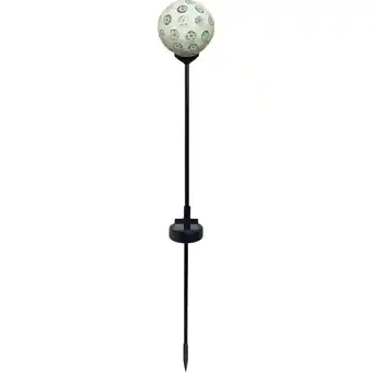 toom Baumarkt toom LED-Solar-Dekoleuchte 'Kugel' grün/weiß Ø 9 cm Angebot