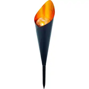 toom Baumarkt toom Solarfackel-Set anthrazit/gold 7,5 x 25,5 cm 2-teilig Angebot