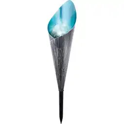 toom Baumarkt toom Solarfackel-Set grau/blau 7,5 x 25,5 cm 2-teilig Angebot