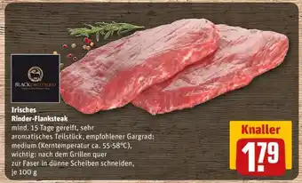 REWE Irisches Rinder-Flanksteak Angebot